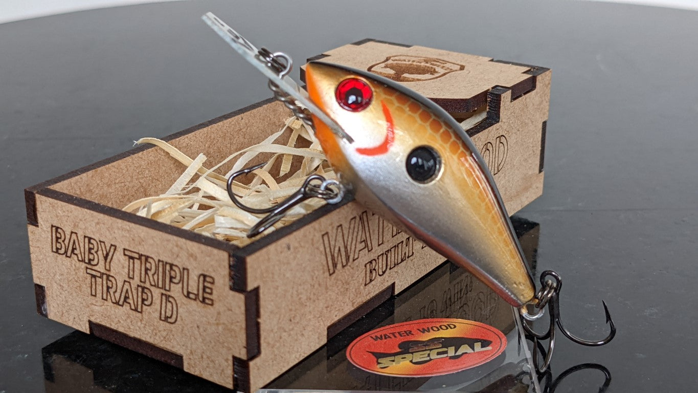 cricut maker wood cutting fishing lures Water Wood Custom Baits BTT Deep