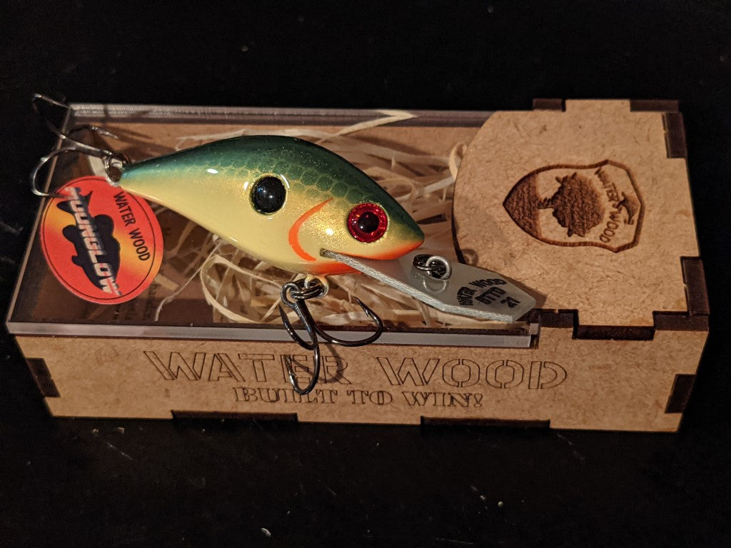 Water Wood Custom Baits BTT Deep | Baby Triple Trap Deep Auten Specialty Baits Water Wood Custom Baits BTT Deep | Baby Triple Trap Deep Auten Specialty Baits
